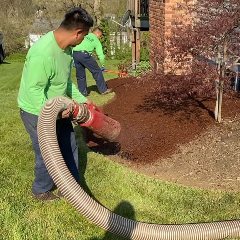 Dream Greener Mulch Installation in Pittsburgh, PA