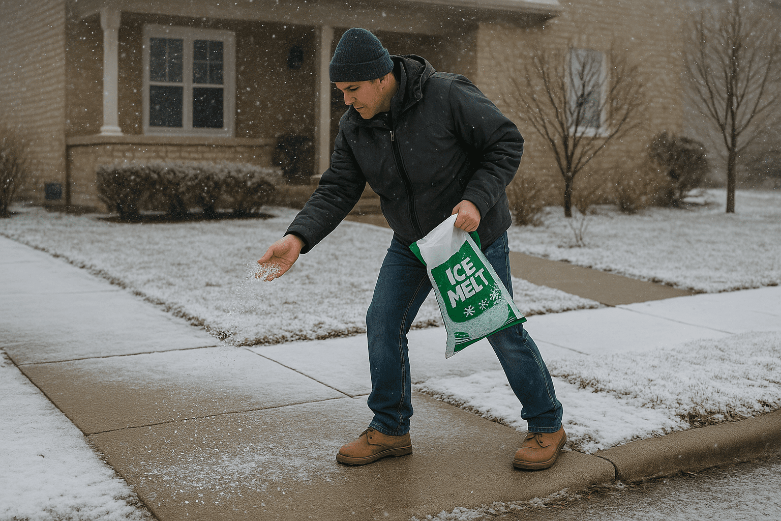 Ice melt tips for Pittsburgh residents